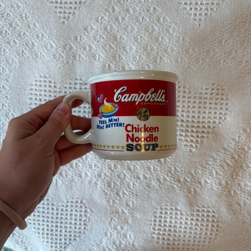 Vintage 1997 Campbell’s Chicken Soup ceramic mug